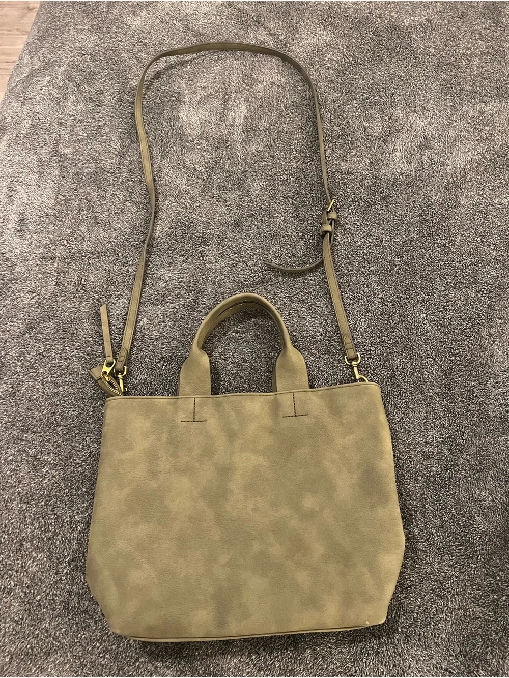 Universal Thread Olive Green Crossbody Tote Bag